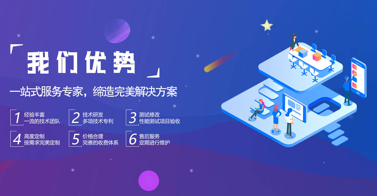 网站建设-我们的优势